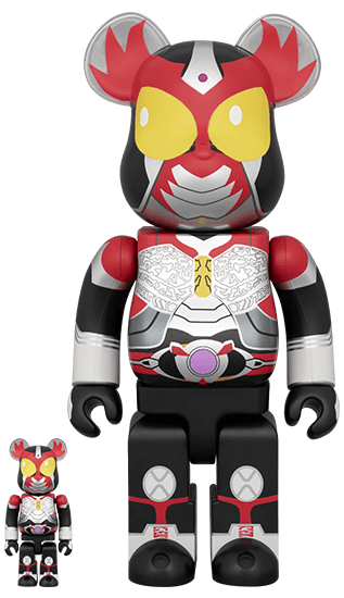 BE@RBRICK 仮面ライダーアギト シャイニングフォーム 100% & 400% collectible