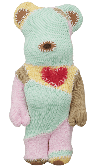 BE@RBRICK amok KNIT 400% collectible
