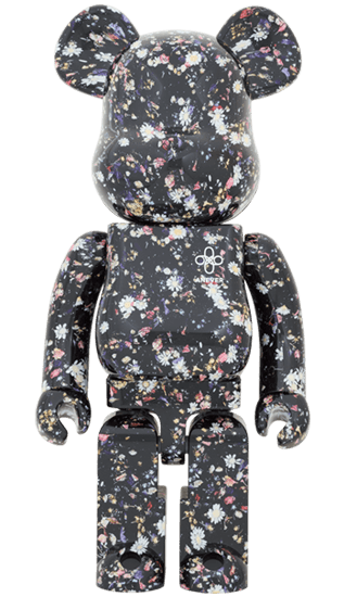 BE@RBRICK ANEVER BLACK 1000% collectible