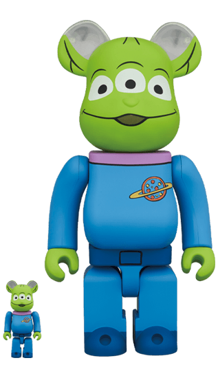 BE@RBRICK ALIEN 100% & 400% collectible