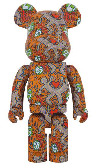 BE@RBRICK KEITH HARING "SPECIAL" 1000% collectible