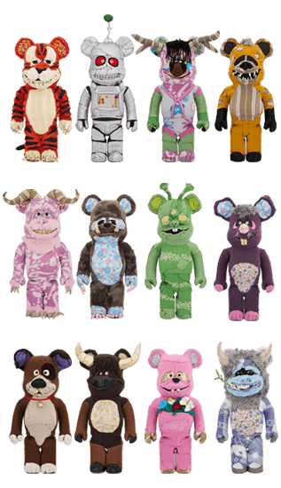 Anne Valerie Dupond ONE OF KIND BE@RBRICK 1000% collectible