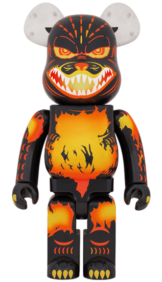 BE@RBRICK ゴジラ VS デストロイア版ゴジラ (メルトダウンVer.) 1000% collectible