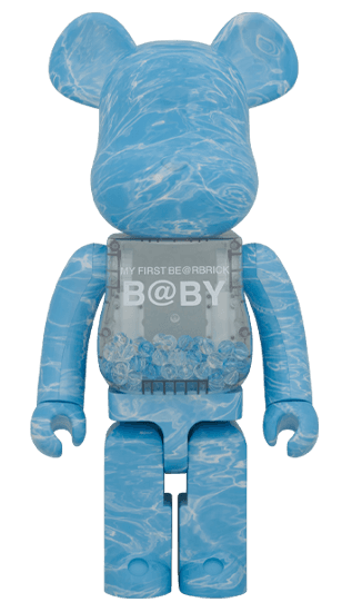 MY FIRST BE@RBRICK B@BY WATER CREST Ver.1000% collectible