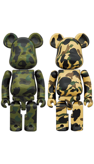 超合金 BE@RBRICK 1ST CAMO GREEN/YELLOW collectible