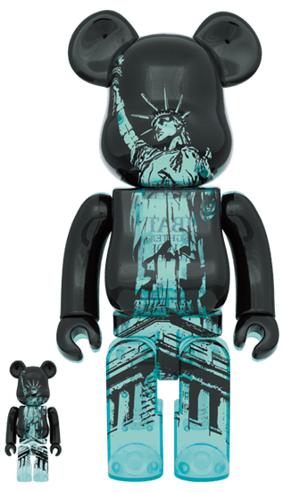 Statue of Liberty BE@RBRICK 100% & 400% collectible