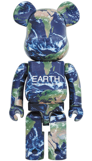 EARTH BE@RBRICK 1000% collectible