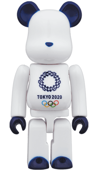 ベアブリック 100% (東京2020オリンピックエンブレム) collectible