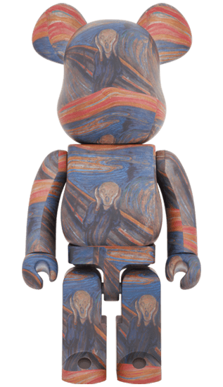 BE@RBRICK Edvard Munch "Scream" 1000% collectible
