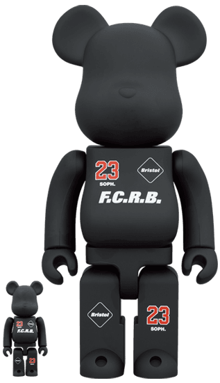 F.C.R.B. SOPH. TOKYO 23 BE@RBRICK 100% & 400% collectible