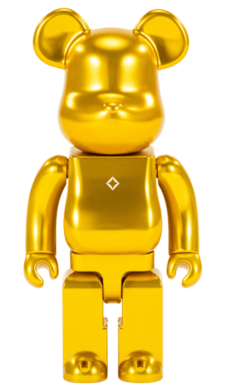15th Anniversary Helinox × BE@RBRICK 400% collectible
