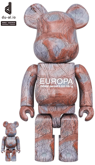 EUROPA BE@RBRICK 100% & 400% collectible