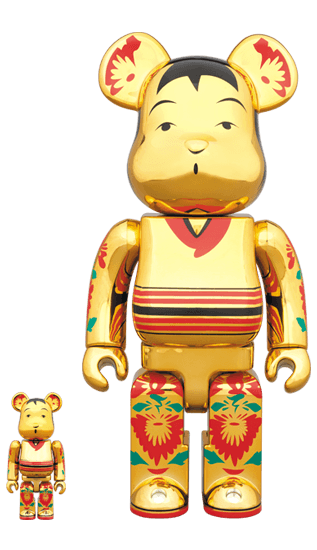 BE@RBRICK コケブリック 金メッキ 100% & 400% collectible