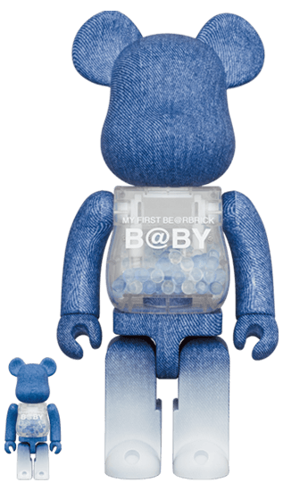 MY FIRST BE@RBRICK B@BY INNERSECT 2021 100% & 400% collectible