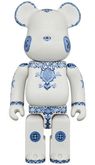 九谷BE@RBRICK 400% 匠【青華更紗紋】 collectible