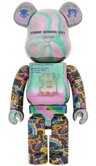 BE@RBRICK EXCALIBUR "SATOSHI" 1000% collectible