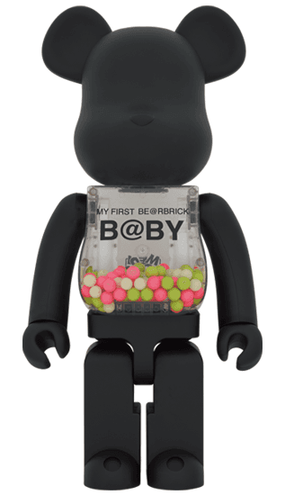 MY FIRST BE@RBRICK B@BY MATT BLACK Ver. 1000% collectible
