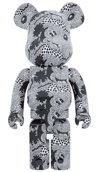 BE@RBRICK Keith Haring Mickey Mouse 1000% collectible