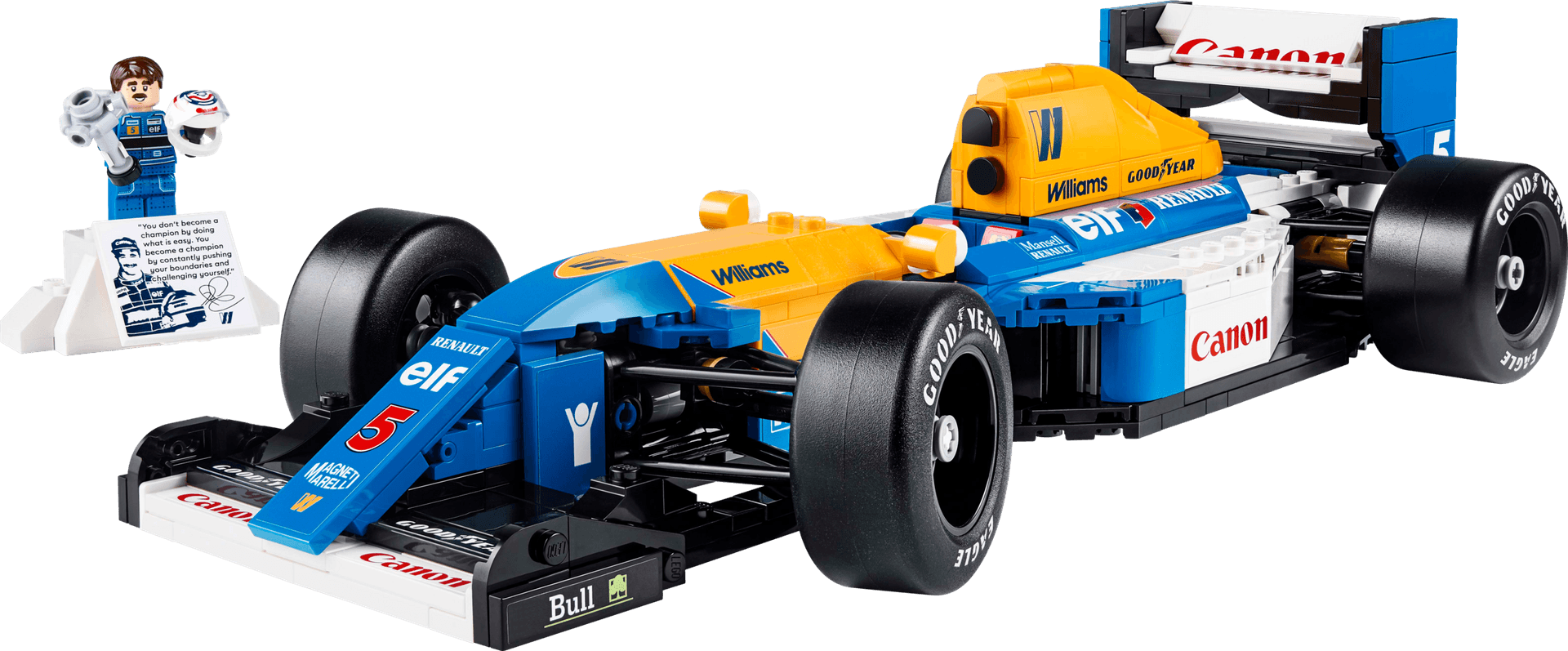 Williams Racing FW14B & Nigel Mansell collectible