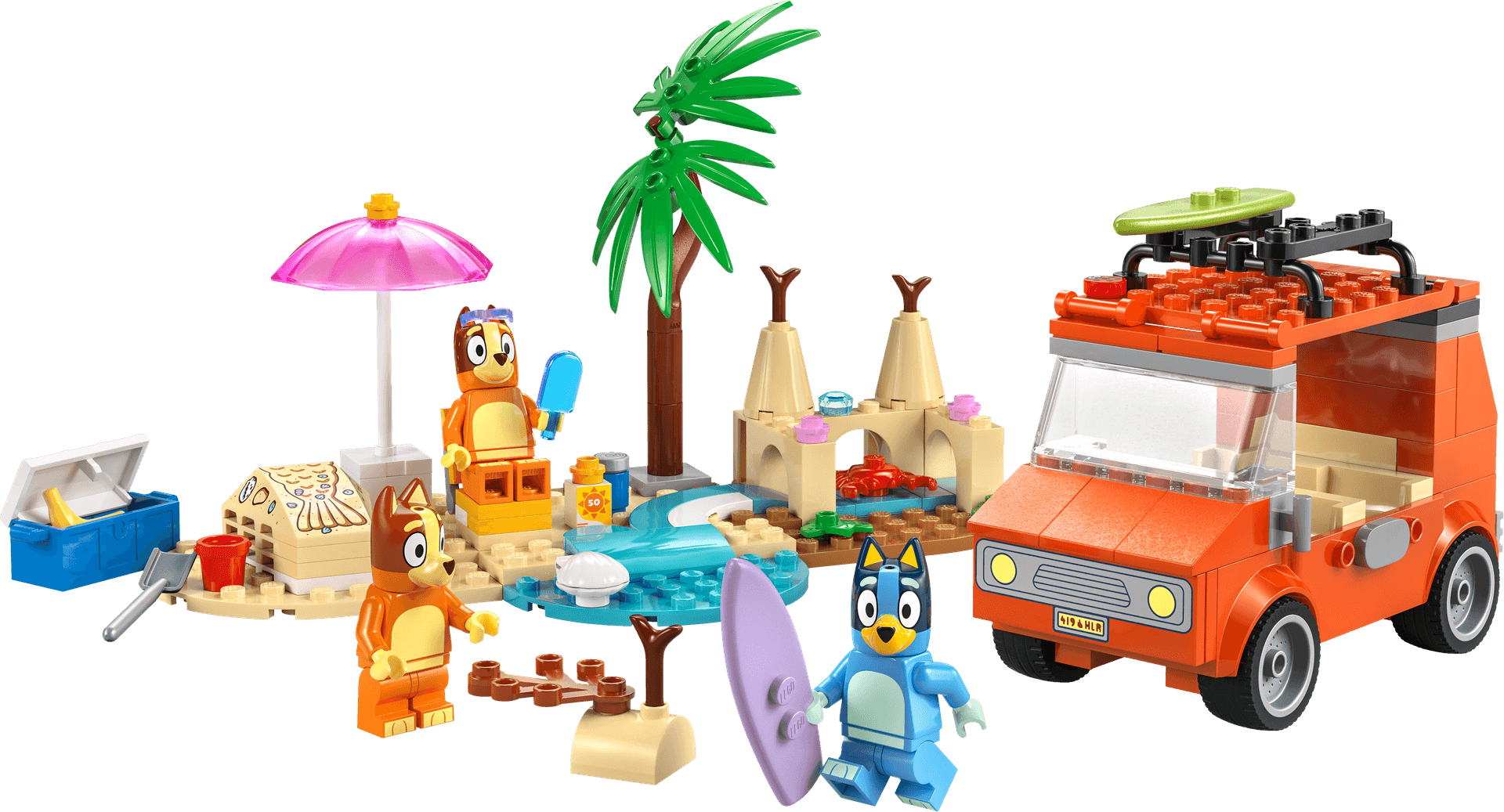 Bluey’s Beach & Family Car Trip collectible