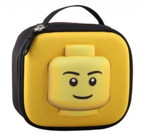 3D Minifigure Head Lunch Box collectible