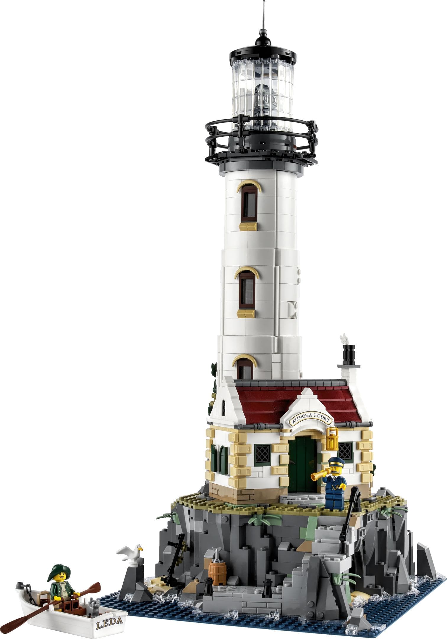Motorized Lighthouse collectible