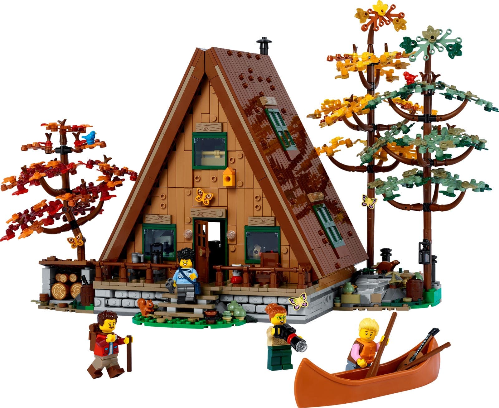 A-Frame Cabin collectible