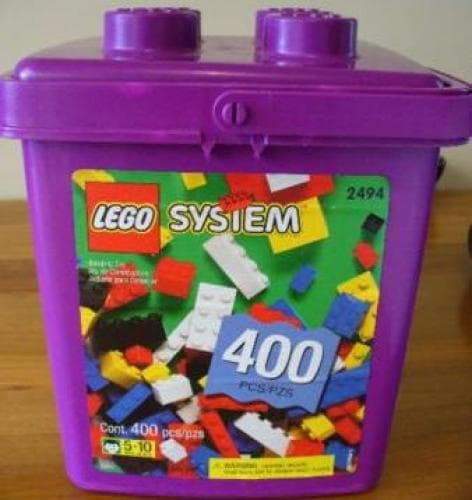 400-Piece Purple Bucket collectible