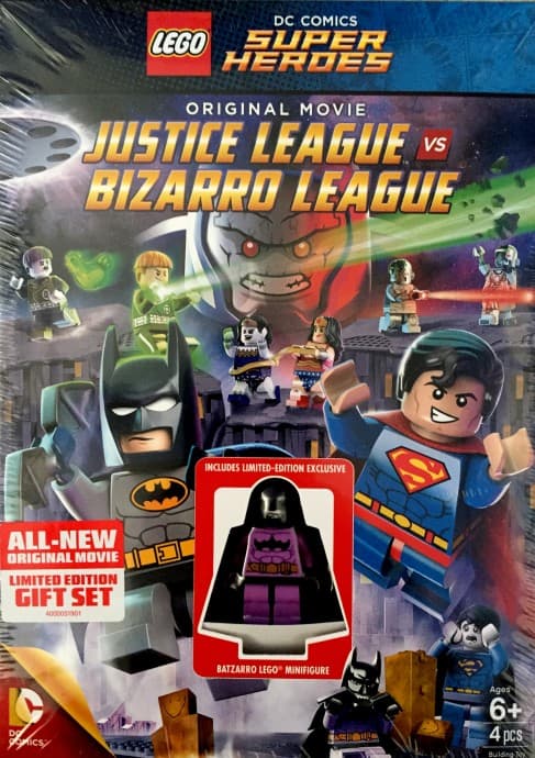 DC Comics Super Heroes: Justice League vs Bizarro League (DVD + Blu-Ray) collectible