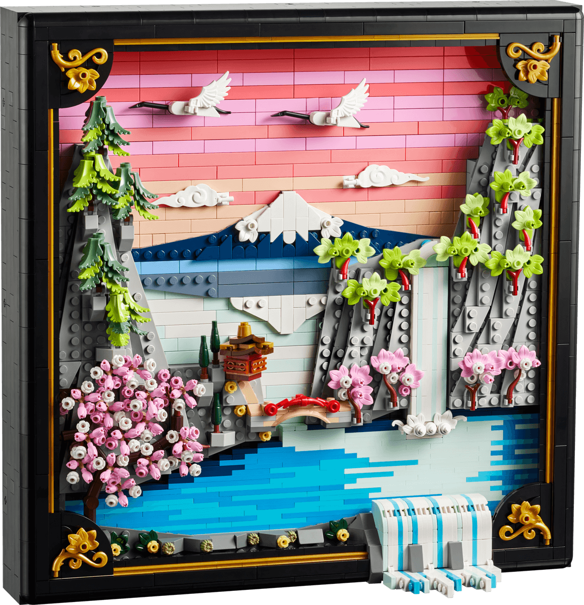 Japanese Cherry Blossom Landscape collectible