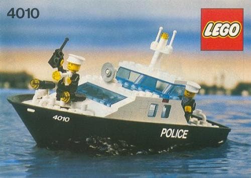 Police Rescue Boat collectible