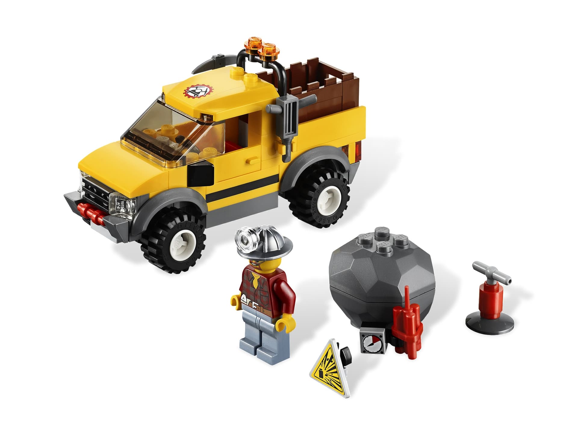 Mining 4 x 4 collectible