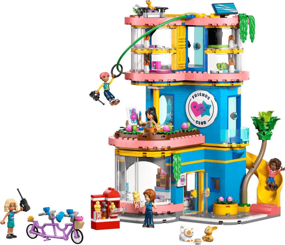 Heartlake City Friends Club House collectible