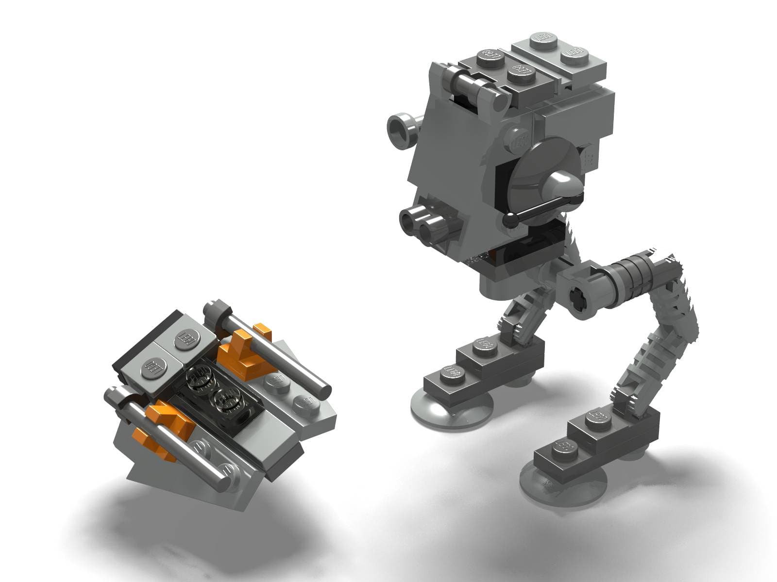 AT-ST & Snowspeeder - Mini collectible