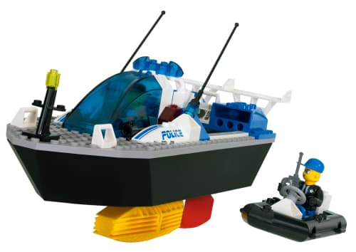 Turbo-Charged Police Boat collectible