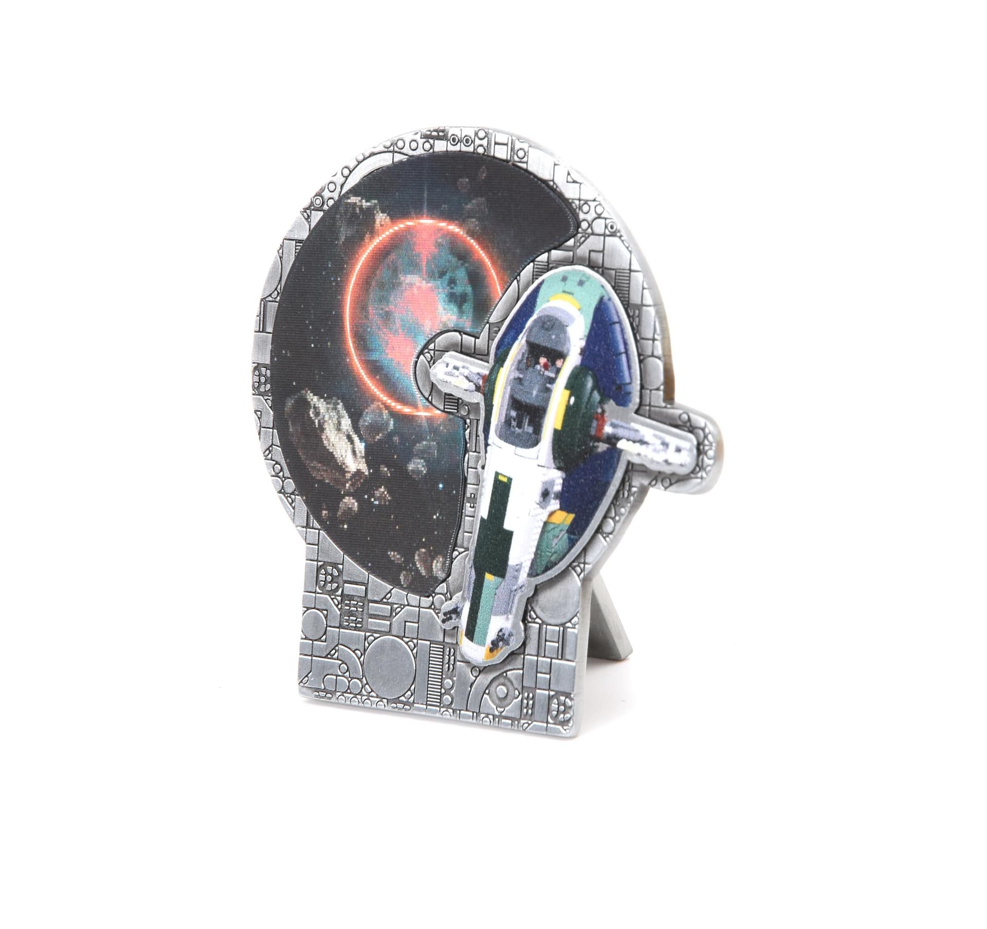 Jango Fett’s Starship Coin collectible