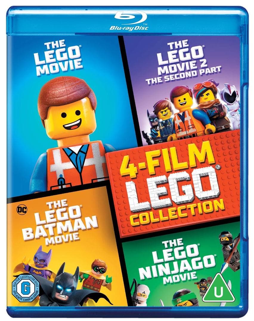 4-Film LEGO Collection (All Formats) collectible