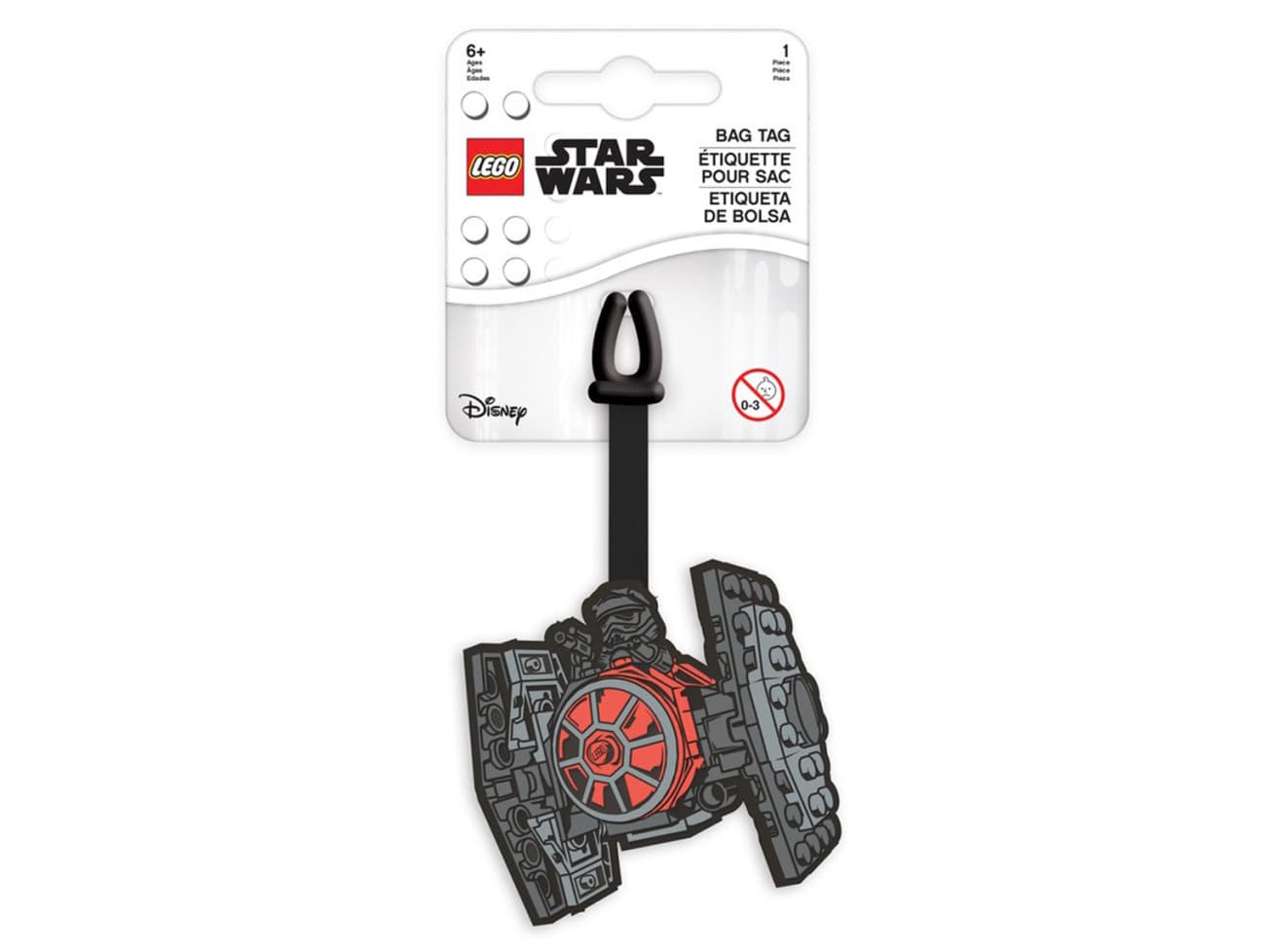 First Order TIE Fighter Bag Tag collectible