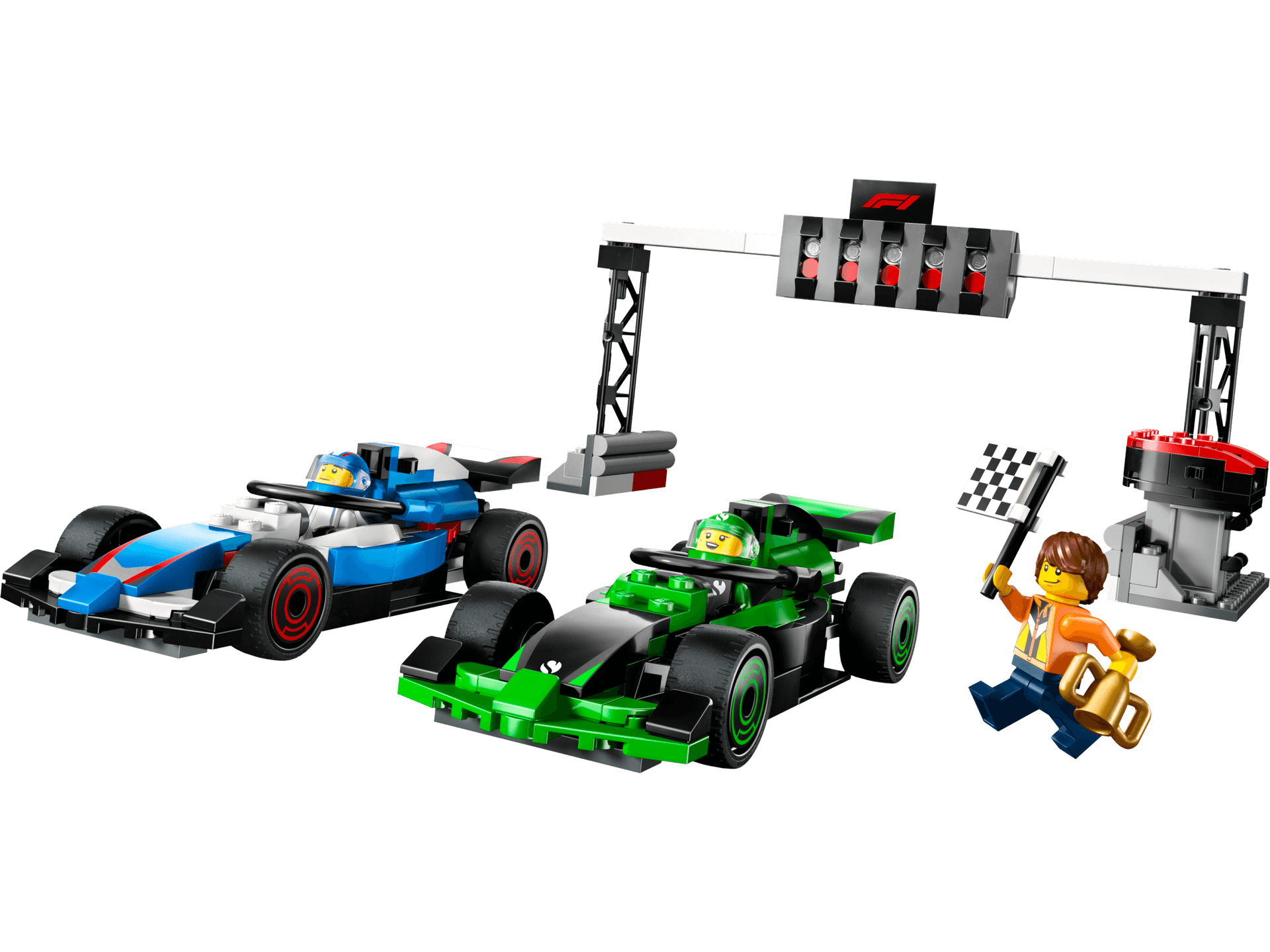 F1 Grid with VCARB & Sauber Race Cars collectible