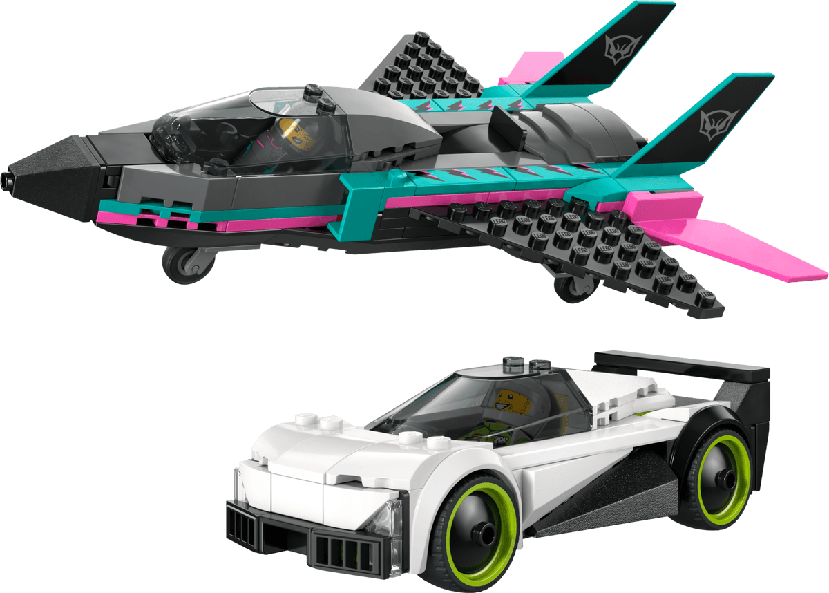 Jet vs. Car collectible