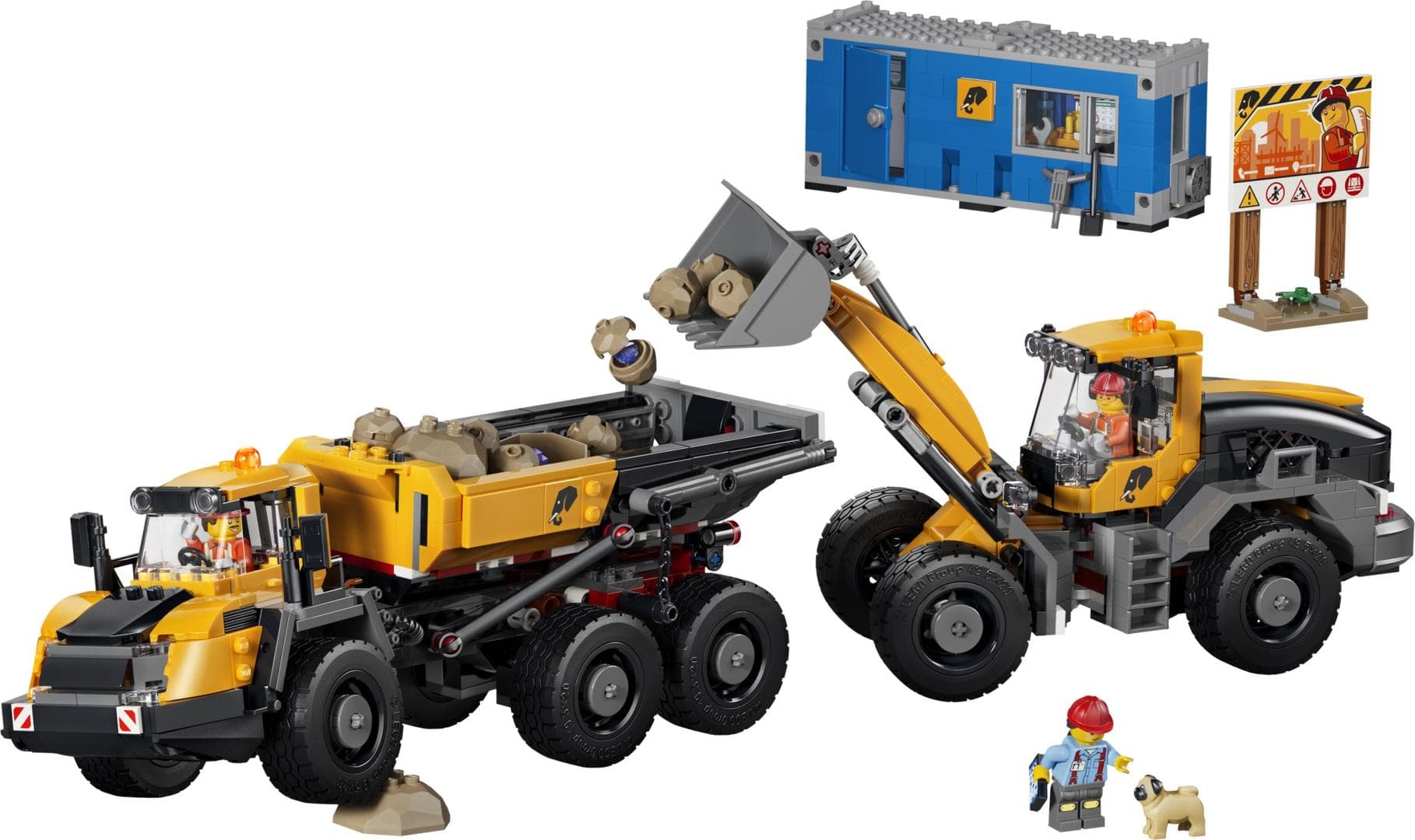 Dump Truck & Front End Loader collectible