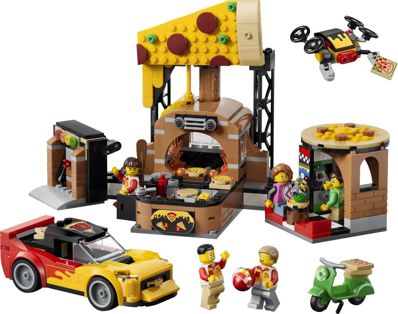 Pizza Delivery Experience with Vehicles collectible