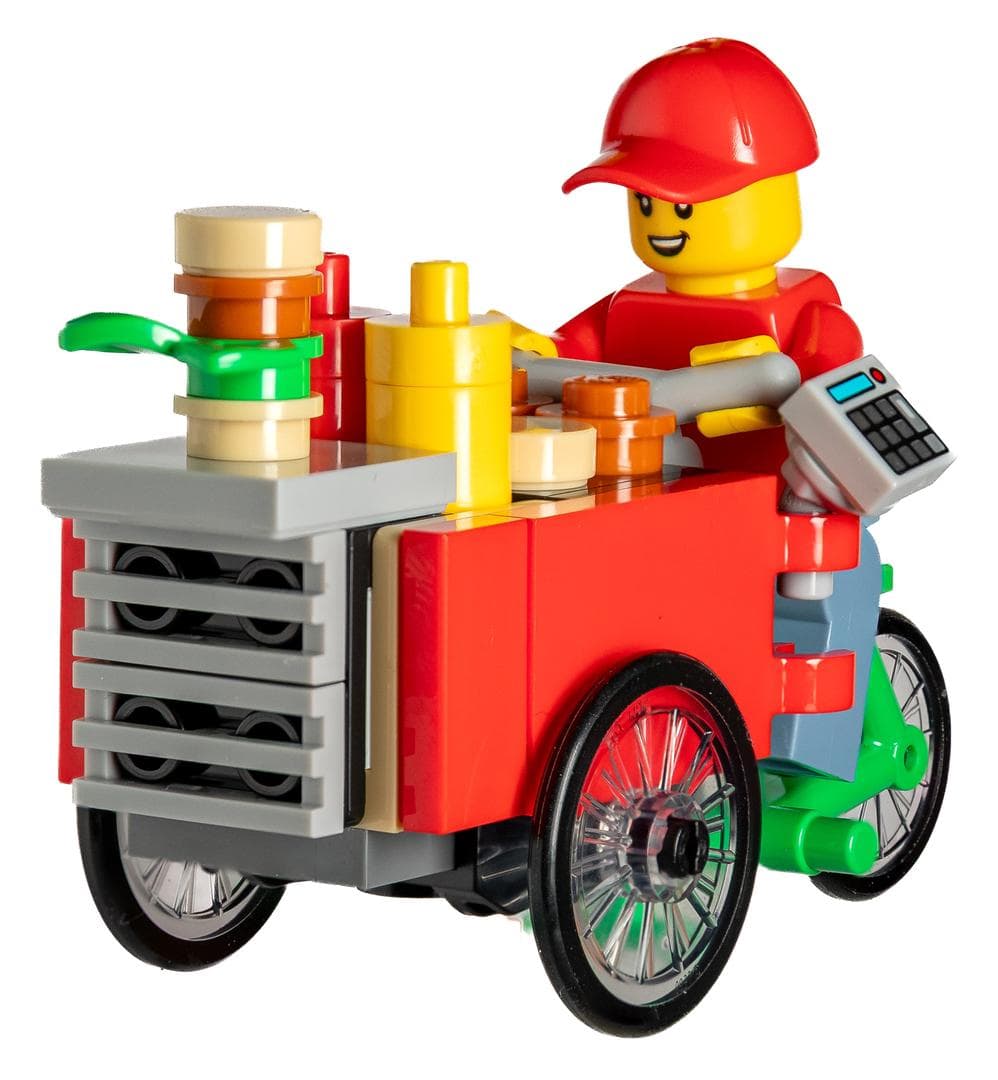 Bike Burger Cart collectible