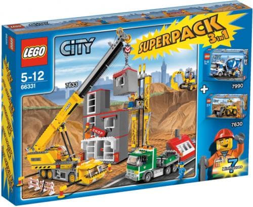 City Super Pack 3 in 1 collectible