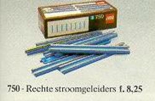8 Straight 12V Conducting Rails collectible