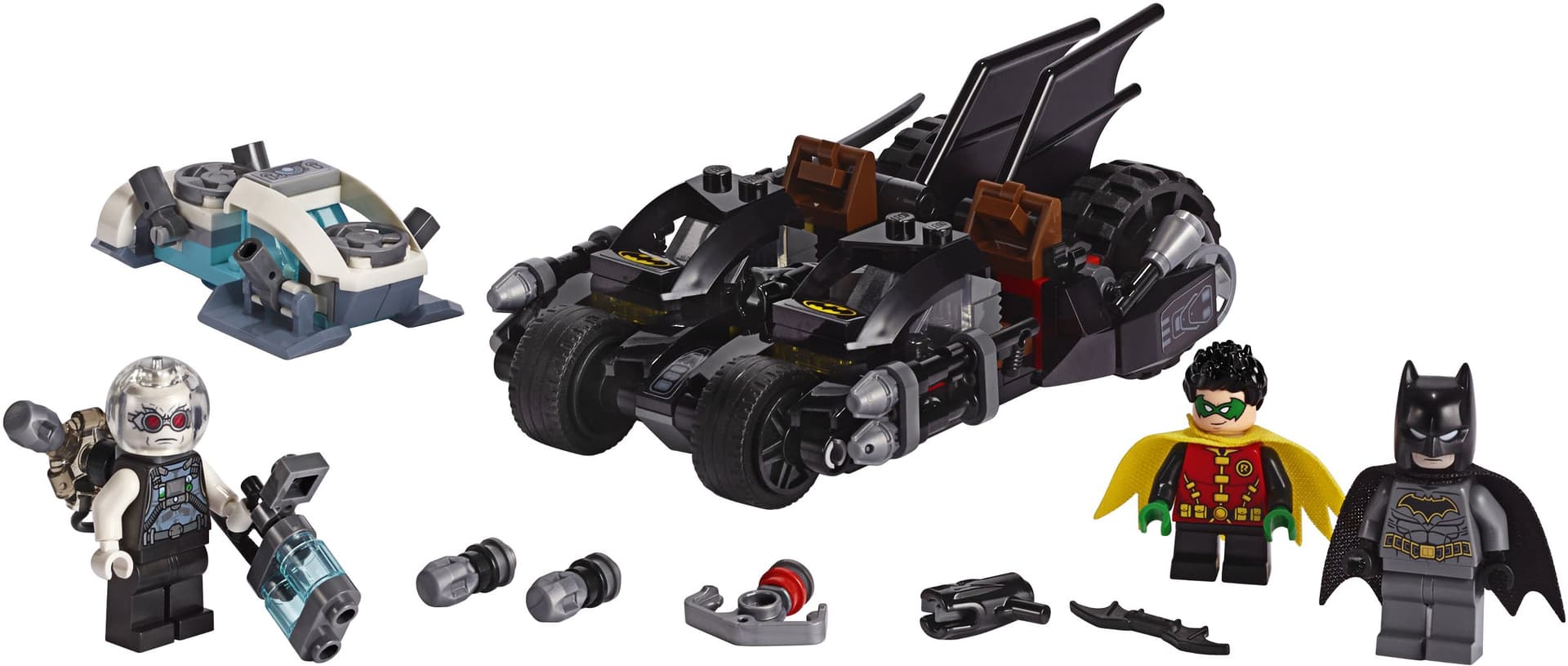 Mr. Freeze Batcycle Battle collectible