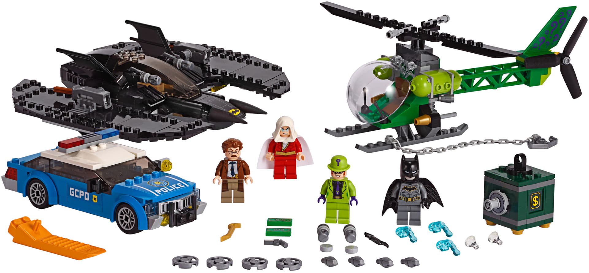 Batman Batwing and The Riddler Heist collectible