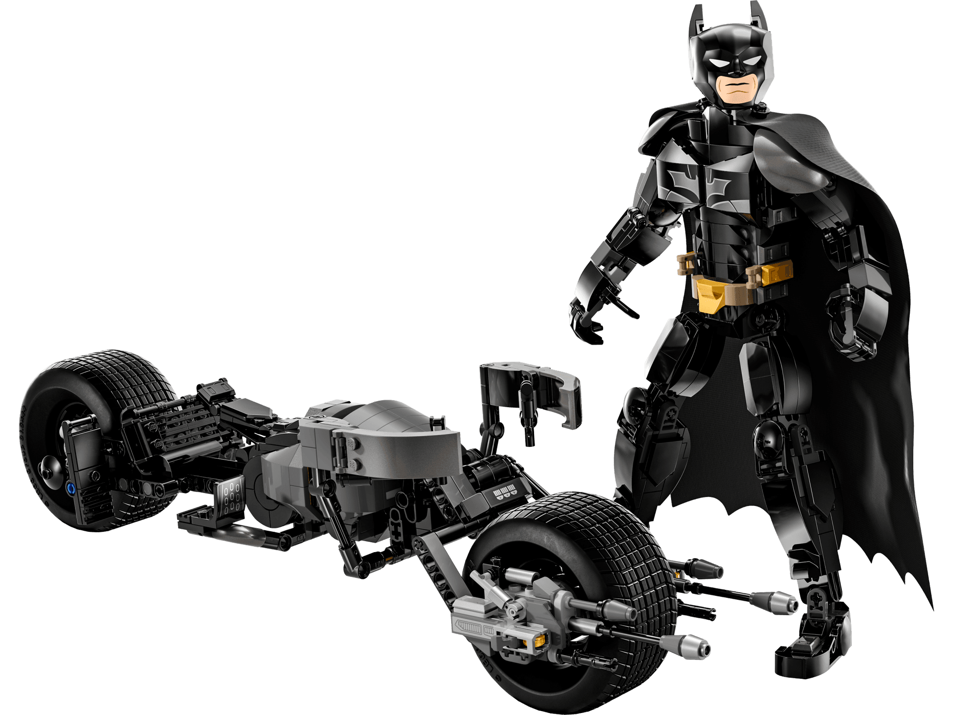 Batman Construction Figure and the Bat-Pod Bike collectible