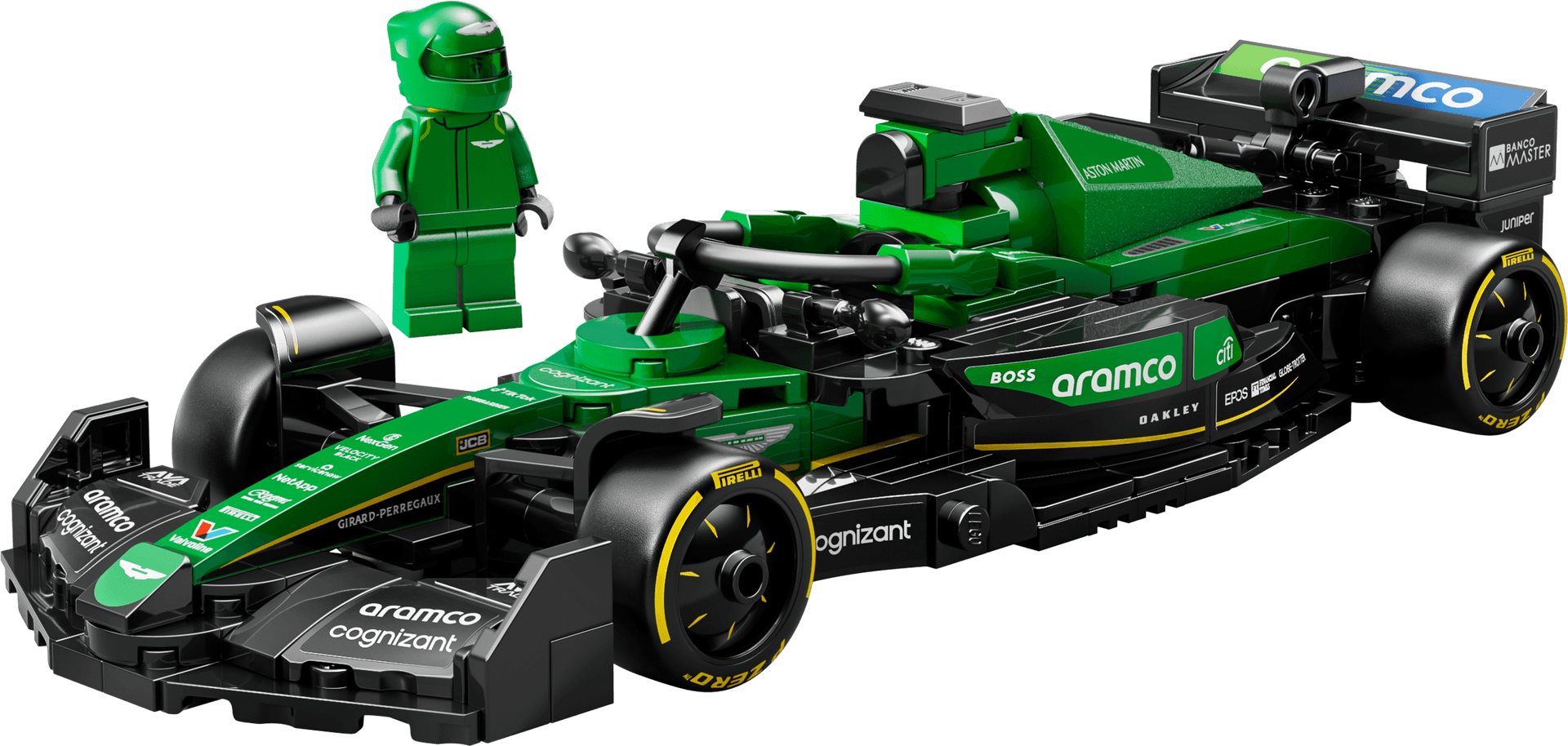 Aston Martin Aramco F1 AMR24 Race Car collectible