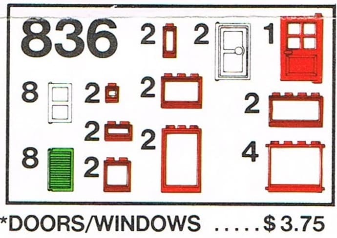 Doors and Windows Parts Pack collectible